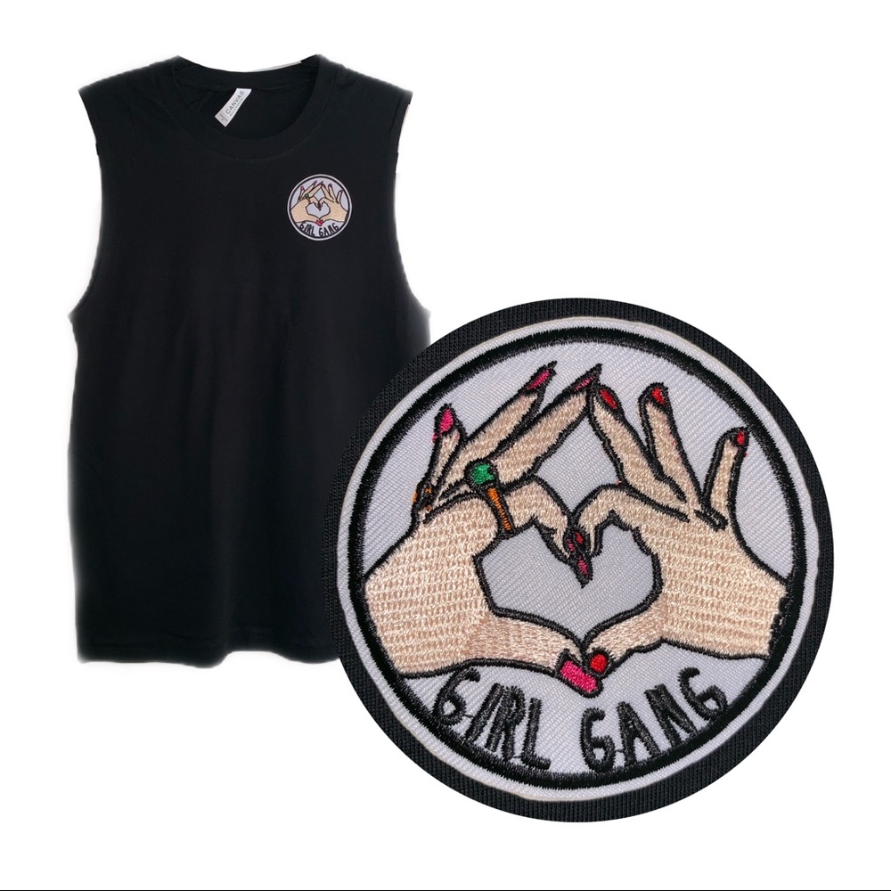 3/$10 Made in 🇺🇸 Cotton Muscle Top - Girl Gang